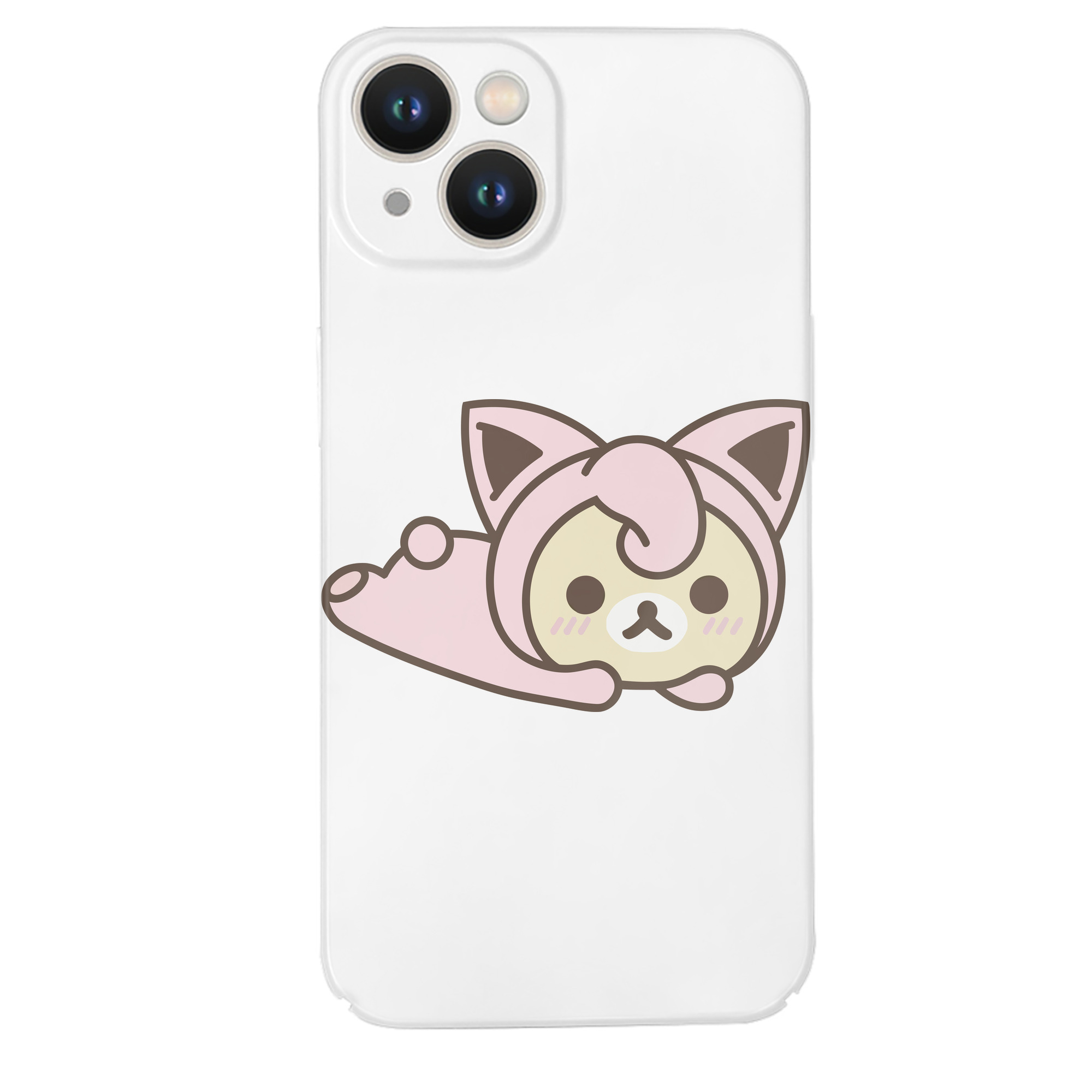 （画像用） リラックマ リラックマ キイロイトリ Rilakkuma Korilakkuma Kiiroitori 【iPhone 14シリーズ対応】ハードケース